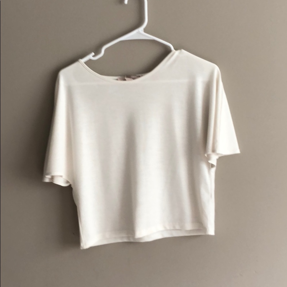 Forever 21 White crop top